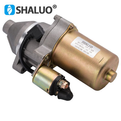 calidad  5kw Gasoline Generator QDJ112 182F 188F 5kw 6.5kw Electric Motor Brushes Motor Gasoline 12v Magnetic Starter Motor fábrica
